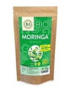 Solnatural Moringa Polvo Bio S/G Vegano 125G