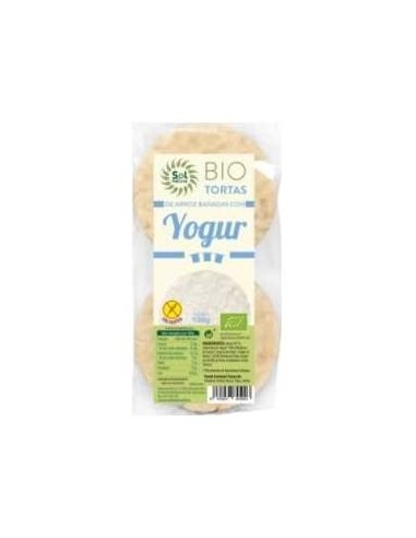 Solnatural Tort. Arroz Yogur Nat Bio S/G 100G