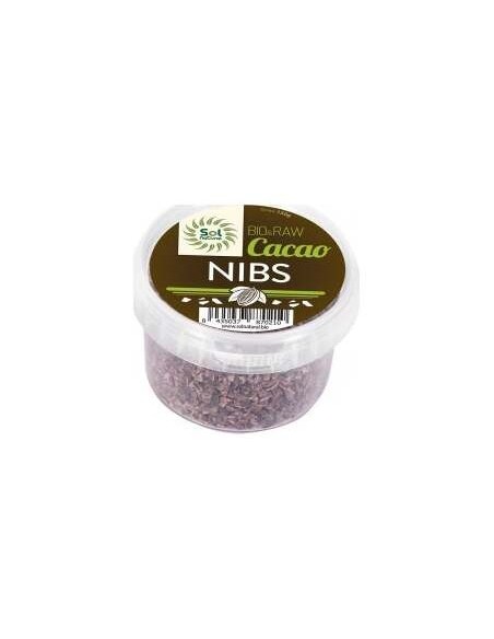 Solnatural Cacao Nibs Crudo Raw Bio 150G