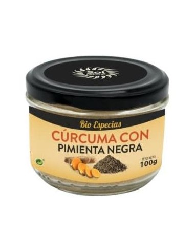 Solnatural Curcuma Pimienta Nega Bio 100G