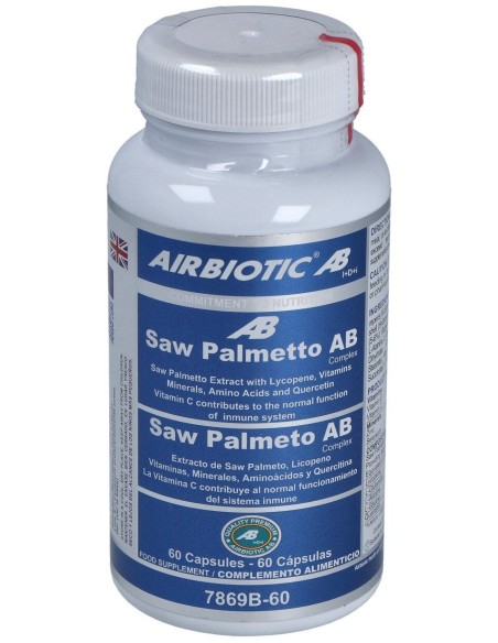 Airbiotic Saw Palmeto Ab Complex 60 Cápsulas