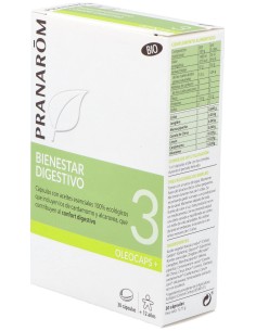 Oleocaps+ Plus 3 Bienestar Digestivo 30Cap. Bio