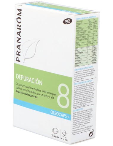 Oleocaps+ Plus 8 Depuracion 30Cap. Bio