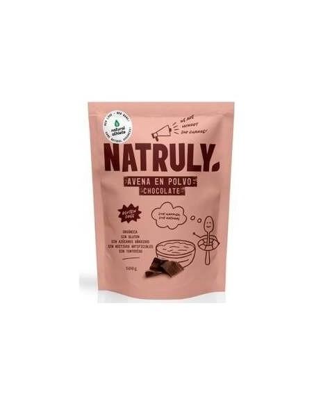 Natruly Harina De Avena Sabor Chocolate Bio 500G