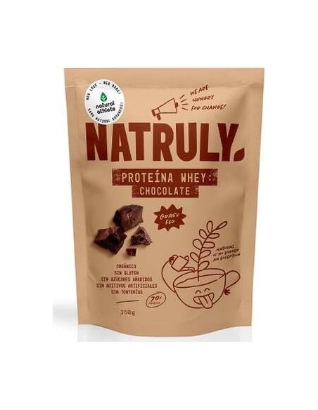 Natruly Proteina Whey 70% Chocolate Bio 350G