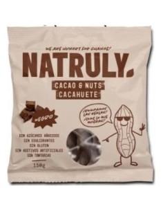 Cacao Y Nuts Cacahuetes De Chocolate Negro 150Gr.