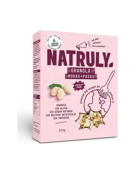 Natruly Granola De Moras Y Pasas Bio 325G