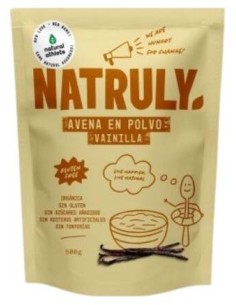 Natruly Harina De Avena Sabor Vainilla Bio 500G