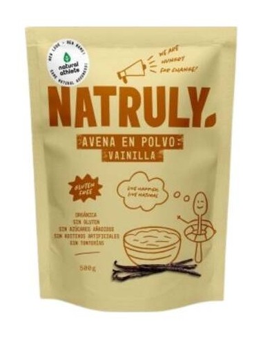 Natruly Harina De Avena Sabor Vainilla Bio 500G