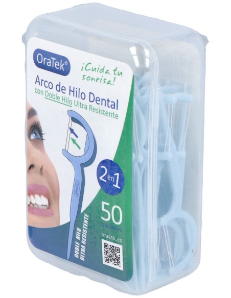 Oratek Arco Hilo Dental Doble Hilo 50 Unidades