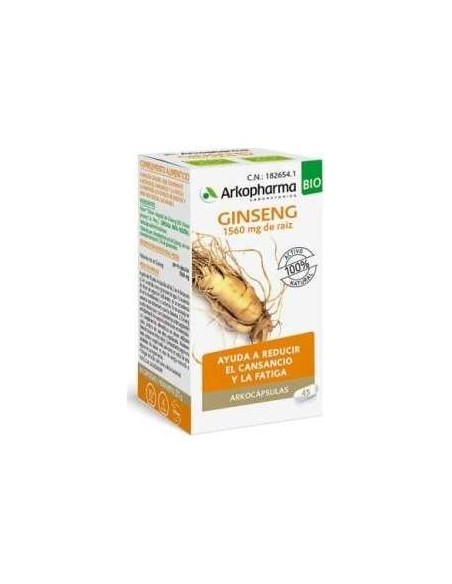 Arkocápsulas Ginseng 45Cáps.