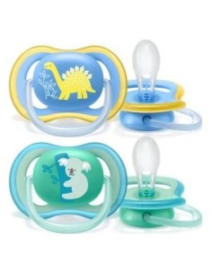 Chupete Ultra Air Deco +18Meses Niño 2Ud Scf349/11