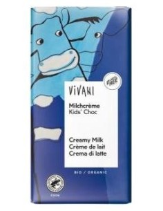 Chocolate Kids Con Crema De Leche 100G Bio