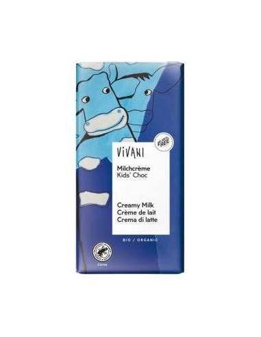 Chocolate Kids Con Crema De Leche 100G Bio