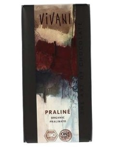 Vivani Praliné Barra De Chocolate Leche 100G