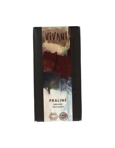 Vivani Praliné Barra De Chocolate Leche 100G