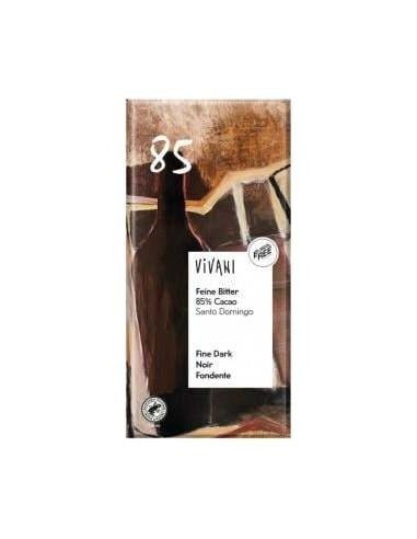 Chocolate Negro 85% Santo Domingo 100Gr. Bio Vegan