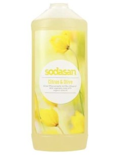 Sodasan Jabón Manos Citrus Olive Recambio 1L