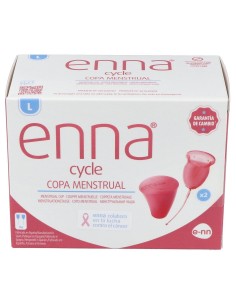 Enna Cycle Copa Menstrual (L) 2Copas+Caja Esteril