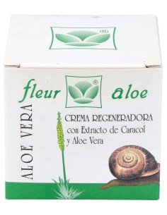 Fleur Aloe Crema Regeneradora Extracto Caracol Y Aloe 50Ml