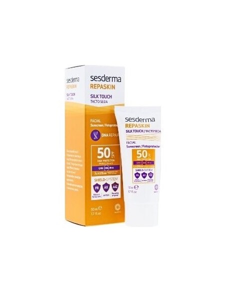 Repaskin Fotoprotector Spf50 Facial Tacto Seda 50M