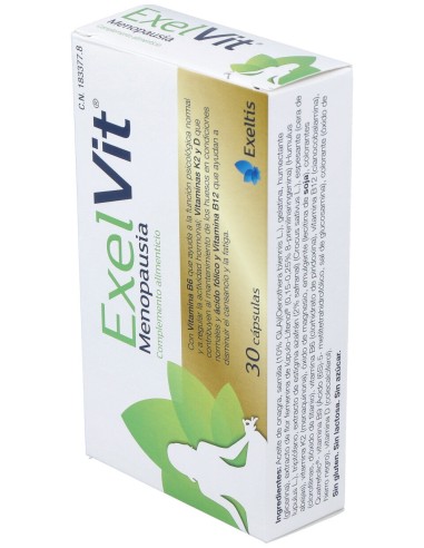 Exelvit Menopausia 30 Capsulas