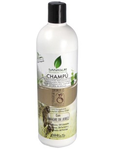 Sanasur Champu Natural Con Vinagre De Jerez 500 Ml