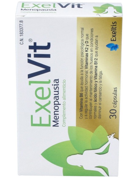 Exelvit Menopausia 30 Capsulas