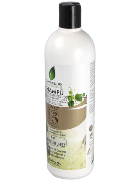 Sanasur Champu Natural Con Vinagre De Jerez 500 Ml