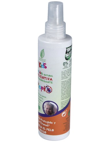 Locion Piopio Desenredante Preventiva Piojos 200Ml