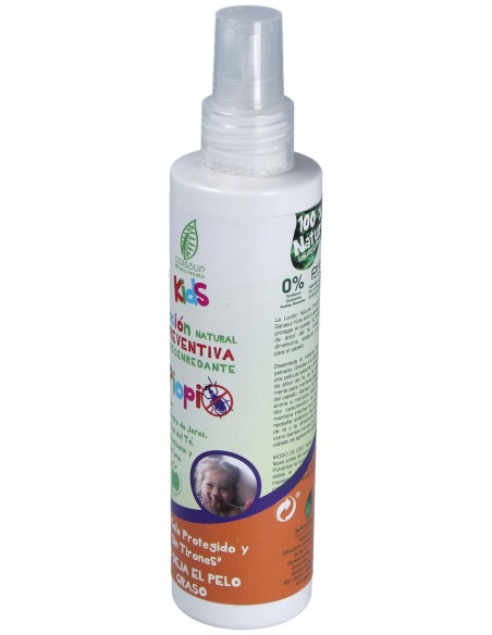 Locion Piopio Desenredante Preventiva Piojos 200Ml