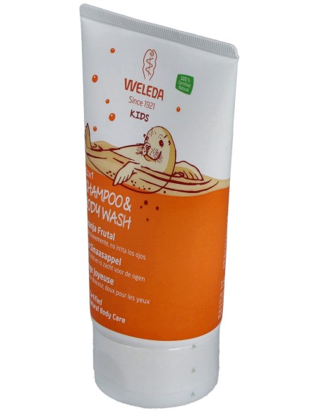 Champu Y Gel 2 En 1 Infantil Naranja Frutal 150Ml.