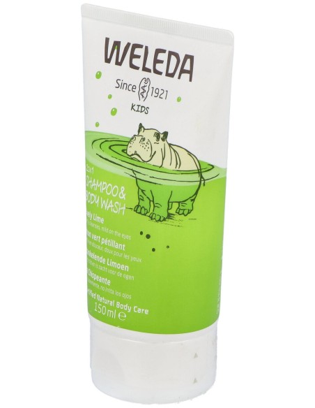 Champu Y Gel 2 En 1 Infantil Lima Chispeante 150Ml