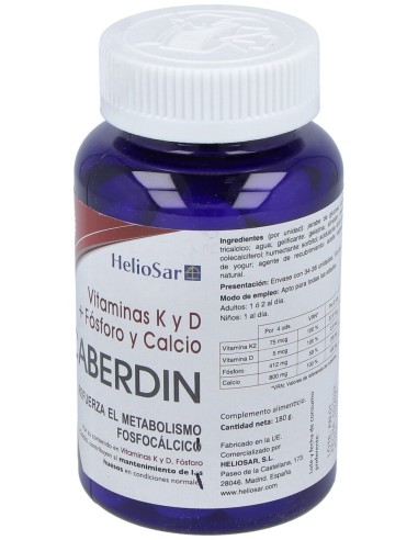 Heliosar Caberdin Gummies 36Comp