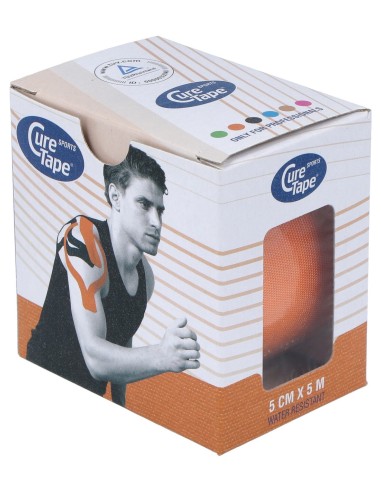 Cure Tape Sports Vendaje Naranja Neuromuscular...