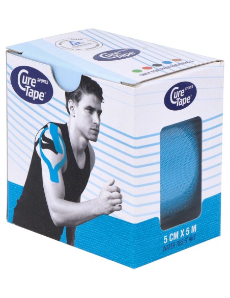 Cure Tape Sports Vendaje Azul Neuromuscular 5Cmx5M 1Ud