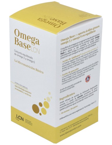 Cn Omega Base Lcn 120 Cápsulas