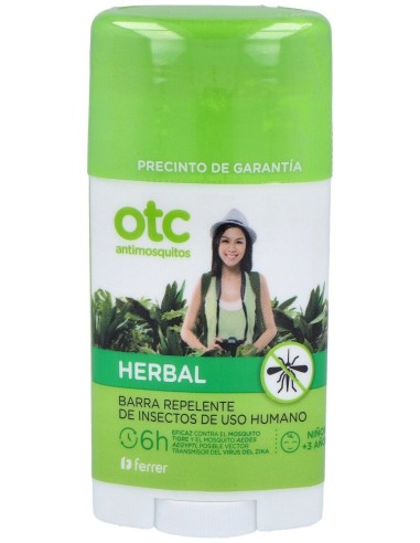 Otc Herbal Barra Repelente De Insectos 50Ml