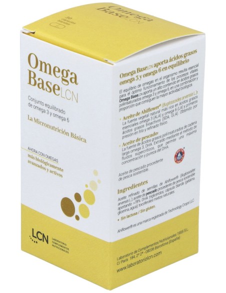 Cn Omega Base Lcn 30 Cápsulas