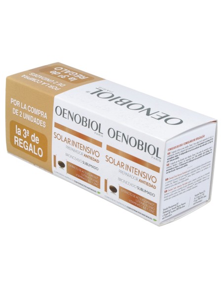 Oenobiol Solaire Intensif Antiedad Triplo 3X30 Caps
