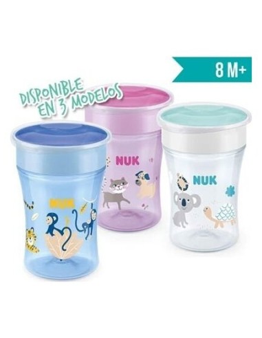 Pack Nuk Magic 360 Cup 9M+ 4Ud Surtidas
