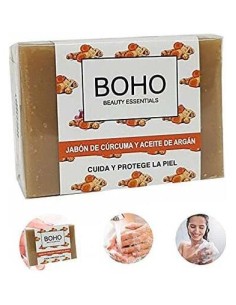 Boho Jabón Curcuma Y Aceite De Argán 100G