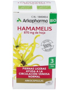 Arkocapsulas Hamamelis 48 Caps