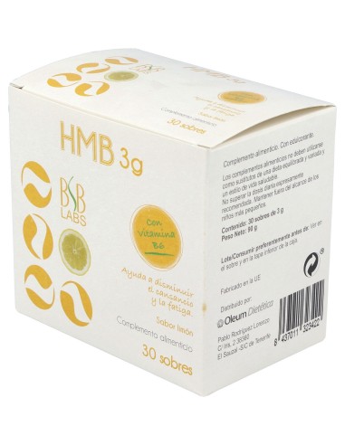 Bsb Labs Hmb Limon 30 Sobres