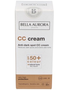 Bella Aurora Crema Solar Con Color Spf50 Piel Sensible