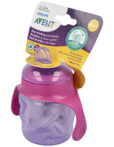 Avent Taza De Aprendizaje Con Asas Niña 200Ml