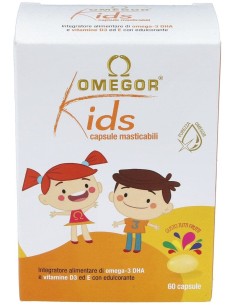Omegor Kids Masticable 60Cap.