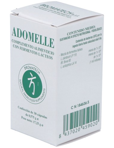 Bromatech Adomelle Suplemento Dietetico 30Caps