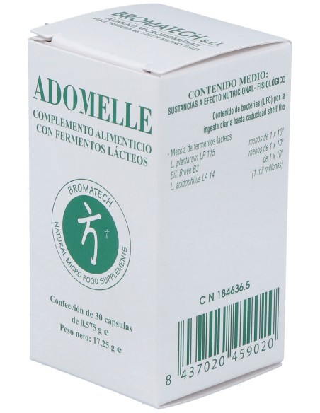 Bromatech Adomelle Suplemento Dietetico 30Caps