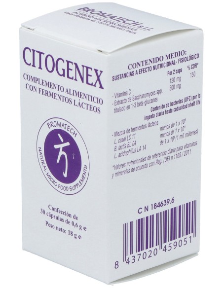 Bromatech Citogenex 30Caps
